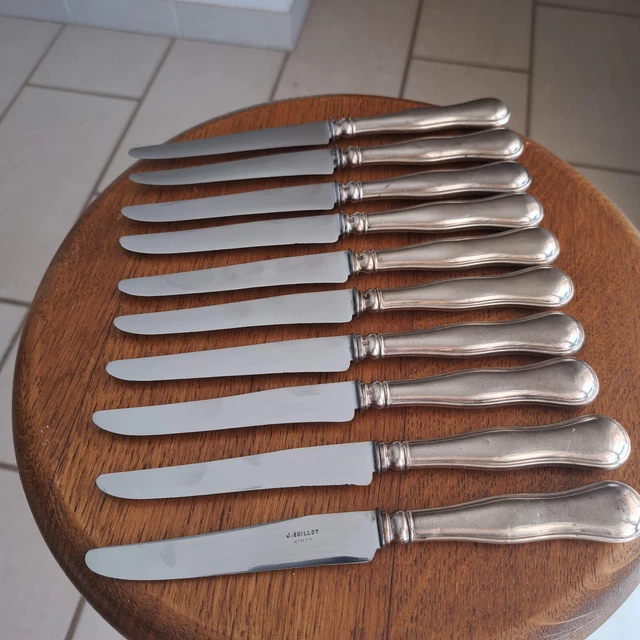 SERVICE ANCIEN DE 10 couteaux à dessert Christofle EUR 60,00 - FR