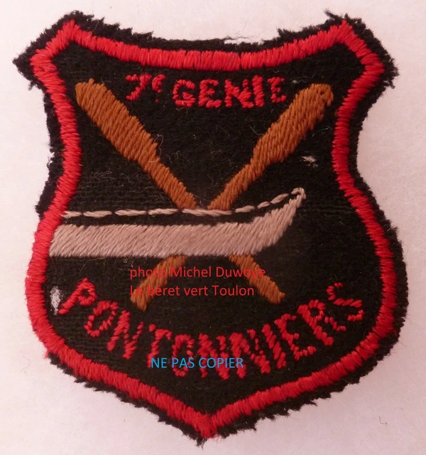 Écusson Ancien Serre-Ponçon, Patch Tissu ORIGINAL Des Années 1970/80, France