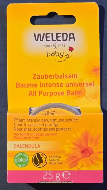 WELEDA Bio Baby Calendula Zauberbalsam - Naturkosmetik Universal Balsam