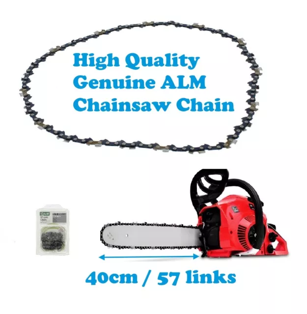 SOVEREIGN HS-CS 37 45.013.57 PCS38Z Genuine ALM Chainsaw Chain 40cm 57 links