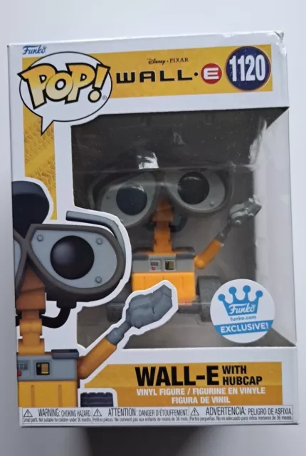 Wall-E  Hubcap Funko Exclusive Funko Pop Vinyl Disney Pixar Wall Figure 1120