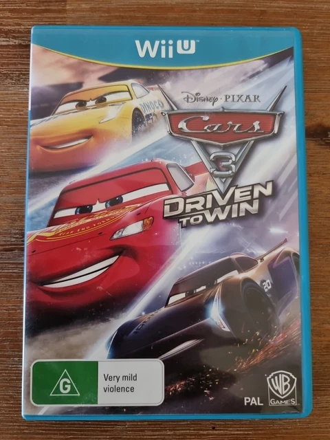 NINTENDO WIIU CARS 3 Driven to Win PAL Wii U Free Postage 40.00