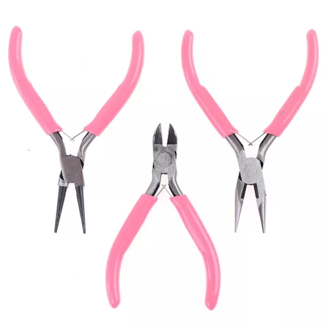 3pcs/set Jewelry Pliers Sets DIY Jewelry Tools kit For Jewelry Making DIY Pl#km