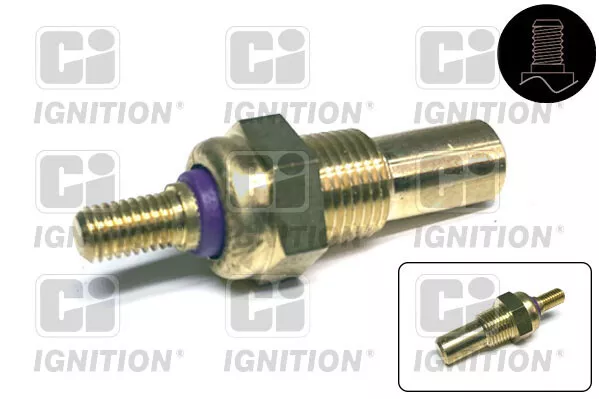 Coolant Temperature Sensor fits FORD ESCORT 1.6 80 to 93 Sender Transmitter CI