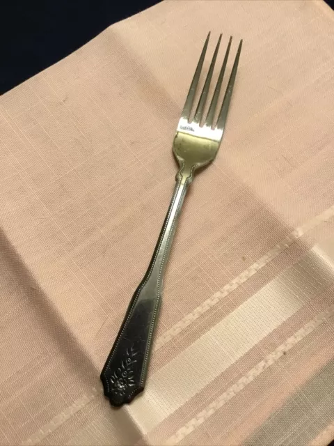 BRENTWOOD - DINNER FORK Rogers Co  -7 1/2” - Glossy Stainless Korea X- Flatware