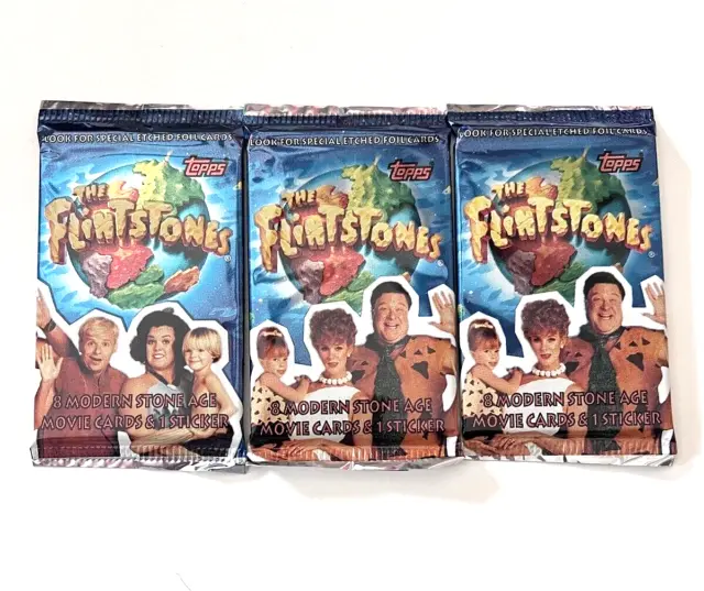 https://www.picclickimg.com/F~0AAOSwzYFlmFwY/The-Flintstones-Movie-Trading-Cards-Topps-3-Packs.webp