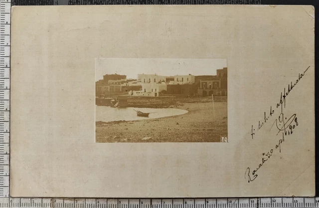 Racale Fotografica 1908  Marina Porto Spiaggia Santa Maria Al Bagno Nardo' Lecce