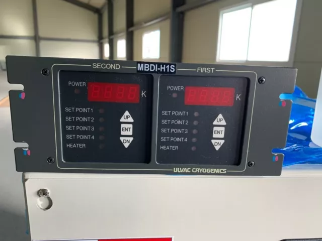 Ulvac Cryogenics Controller Monitor MBDI-H1S