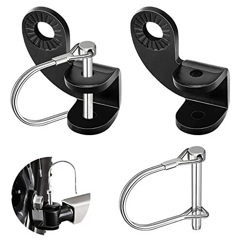 2 Fixation Remorque Velo, Adaptateur Remorque, Type à