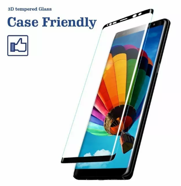 Full Cover Tempered Glass Screen ProtectorSamsung Galaxy S9 S8 Plus Note 8 9 new 2