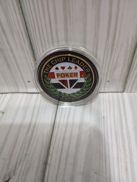 The Chip Leader Poker Chip With Guard Cover