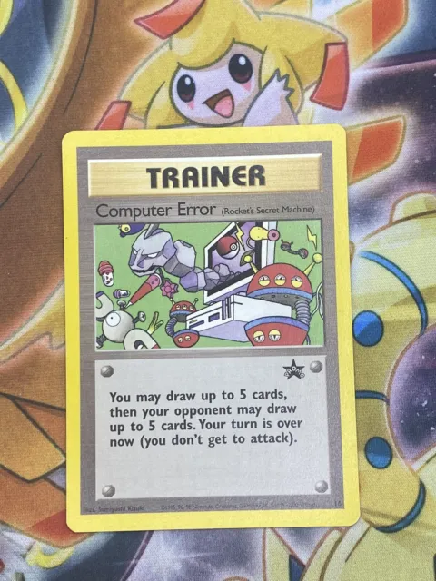 Computer Error - Black Star Movie Promo - #16 - Pokemon Card - Near Mint