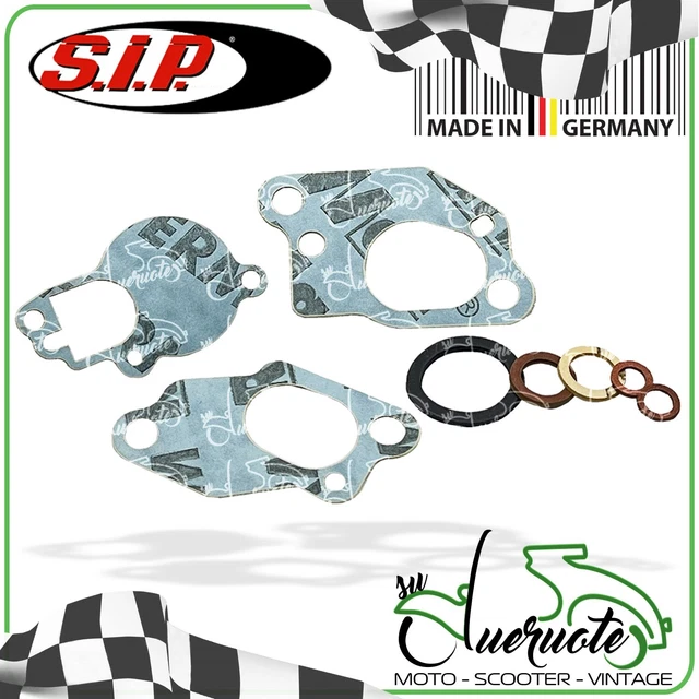 Guarnizioni Carburatore Kit Revisione Per Vespa Gt Gtr Super Ts Vnb 125 150 Vbb
