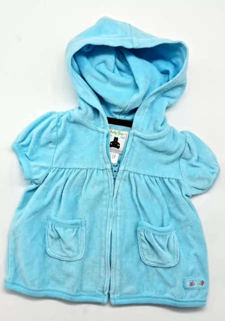 Sans Manches Original Bébé Sweat à Capuche Veste De GAP Taille 6-12M 68 74