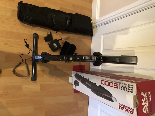 Akai Professional EWI 5000  With SaxRack Stand & Soft Case
