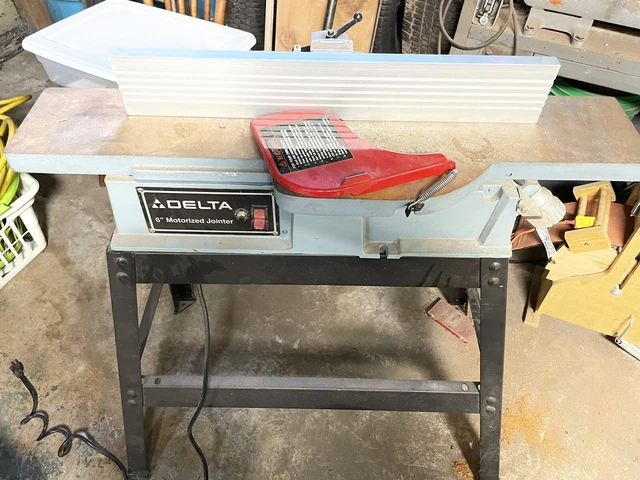 Delta 6” Motorized Jointer 37-280/PICKUP ONLY