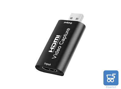 OS Scheda Acquisizione Audio Video Capture Cards HDMI Streaming 1080 Windows Mac OS 