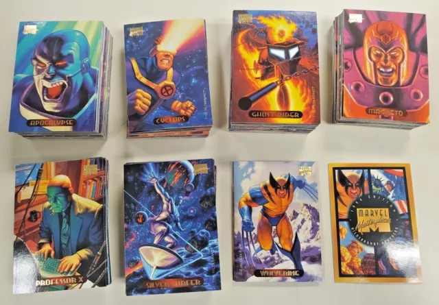 1994 Marvel Masterpieces X-Men Spider-Man Base Card Finish Your Set You Pick