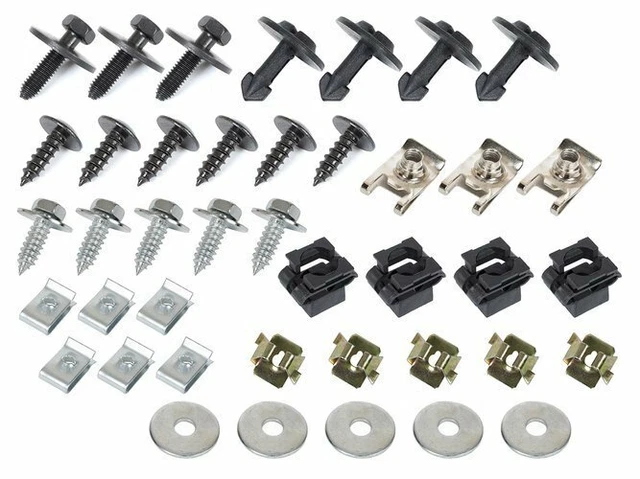 10 Rivetti In Plastica Con Foro Da 8 Mm Per Auto, Clip Di Fissaggio Per Paraurti E Parafanghi~p138221015