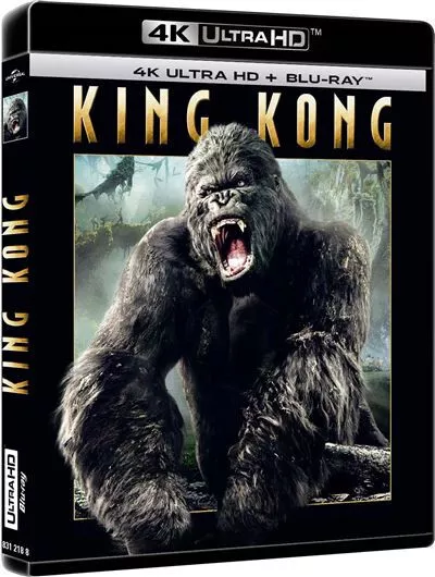 King Kong (2005) - 4K UHD 4K Ultra HD + Blu-ray. NEUF sous blister.