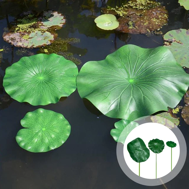 1 pièce Décoration de grenouille en feuille de lotus en résine, paysage aquatique, décoration de grenouille, décoration de l'aquarium et du paysage | Mode en ligne | SHEIN ANCE