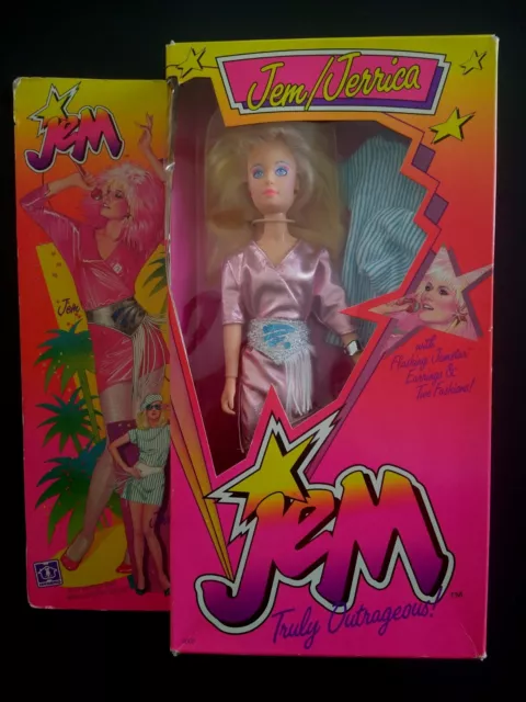 1985 JEM And The Holograms New Doll JERRICA MIB Hasbro