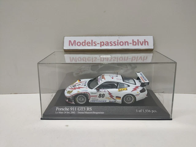 Modèle Réduit 1/43 PORSCHE 911 Des 24h Du Mans 2008 #93 - Édition Presse - Occasion