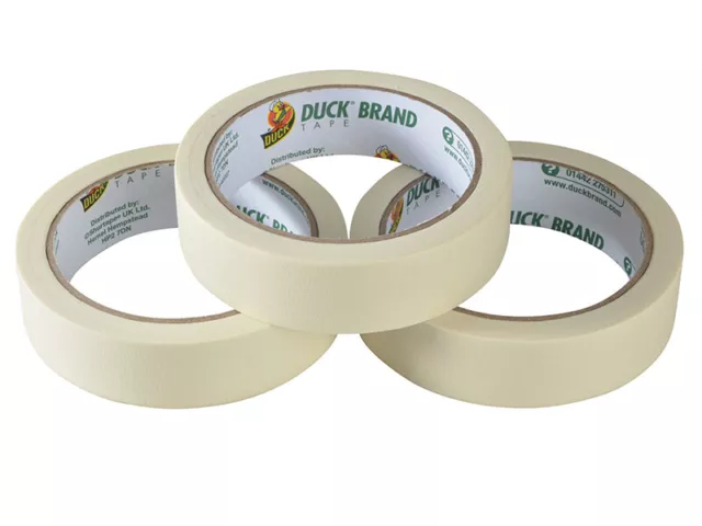 Shurtape Duck Nastro Tutti gli Usi Adesivo 25mm X 25m (Confezione 3) SHU260121