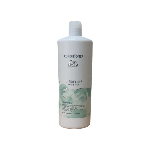 Balsamo Wella Nutricurls per onde e riccioli 1000 ML nutrimento leggero