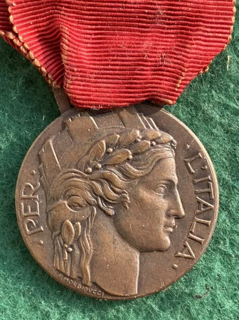 medaglia Guerra volontari Italia 1925 1928