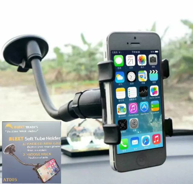 Universal 360° in Car Windscreen Dashboard Holder Mount For GPS Mobile Phone UK