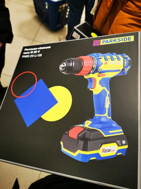 Perceuse Visseuse Parkside PABS 20V - Édition Limitée Lidl - Neuve