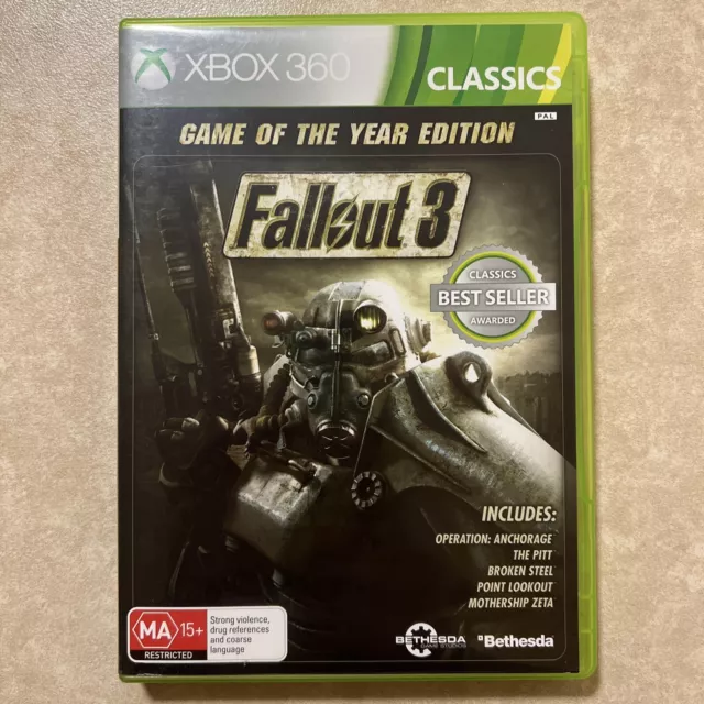  Fallout 3: Game of the Year Edition - Classic (Xbox