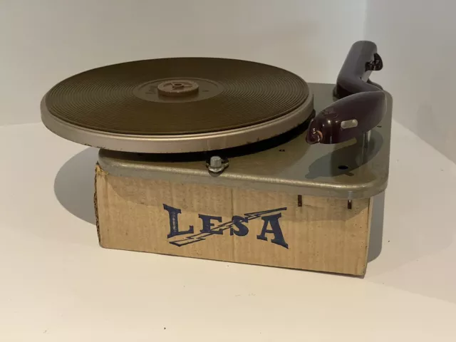 Tourne Disque LESA ancien superbe état