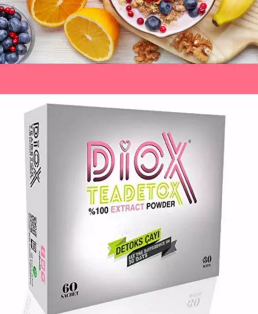 Dioxtea Diox Teadetox 60 Sachets - 04/2025