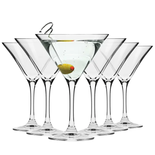 Krosno Avant-Garde Bicchieri per Cocktail Martini | Set6 | 240ml | Lavastoviglie