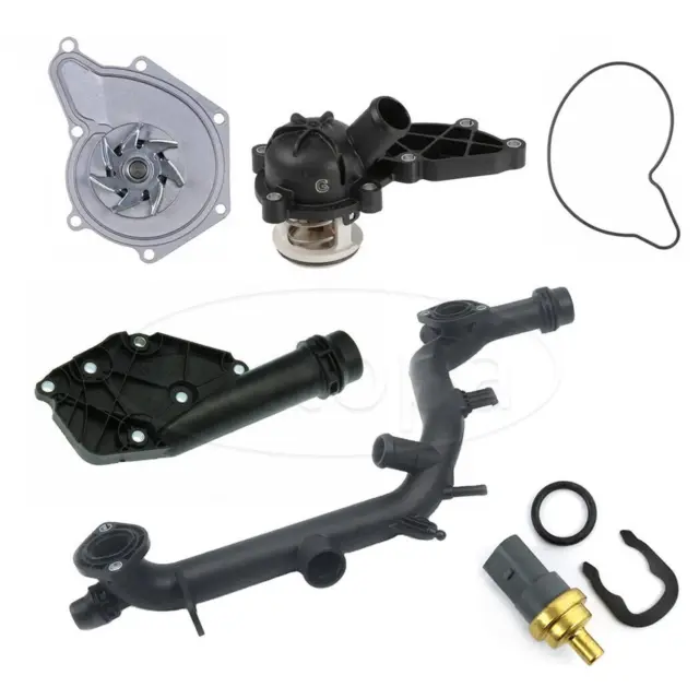 Engine Cooling System Kit For Audi A4 Quattro A5 Quattro Q5 3.2 PUMP THERMOSTAT
