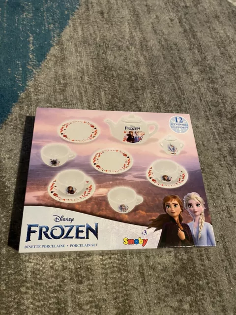 Disney Frozen II Porzellan Teeservice Kaffee Tee Geschirr Set 12tlg. NEU Weihna