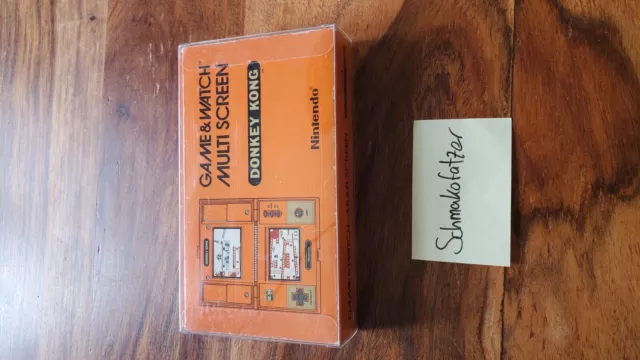 NINTENDO Game & Watch Multi Screen DONKEY KONG, DK-52, boxed, 1982