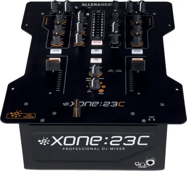 Table De Mixage 2 Voies Stereo Avec Carte Son Dj Allen & Heath Xone-23C