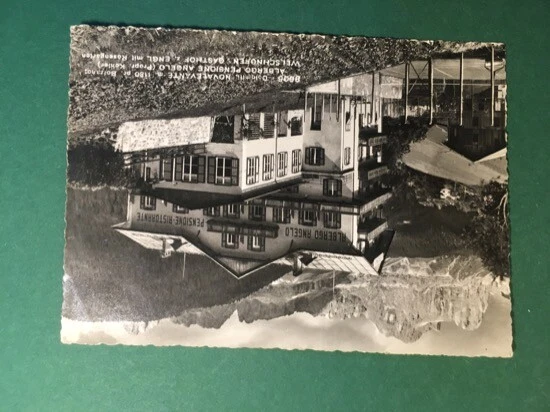 Cartolina Dolomiti - Novalevante - Albergo Pensione Angelo - 1950 ca.