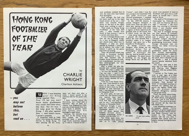 Charlie Wright (Charlton Athletic) - Football Article & Picture