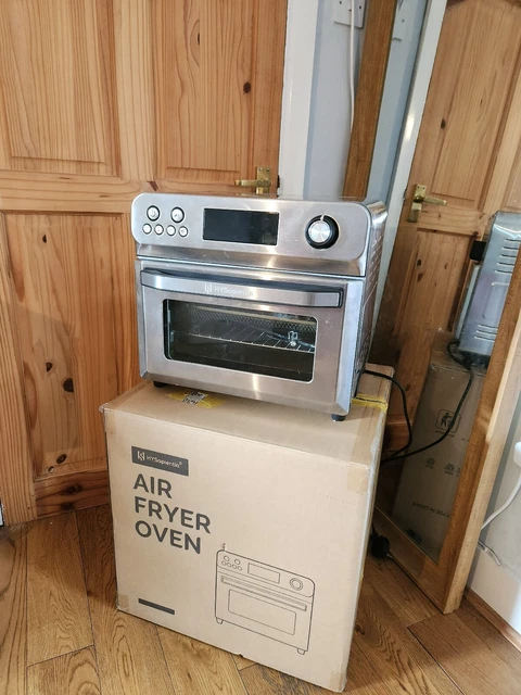 HYSapientia® 24L Air Fryer Oven With Rotisserie Large XXL Digital Knob 1800W