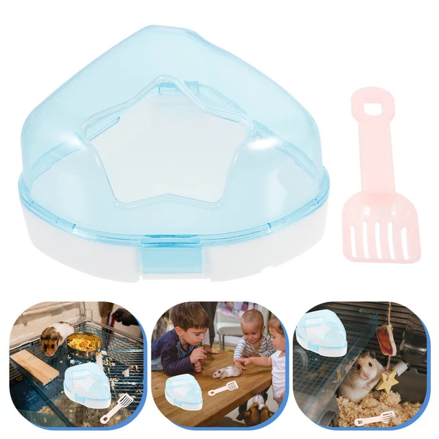 Mini contenedores de desodorante cama de baño para bañera de hámster bidé para mascotas