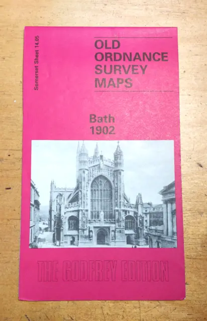 Bath 1902: Somerset Sheet 14.05  Godfrey Old Ordnance Survey Map