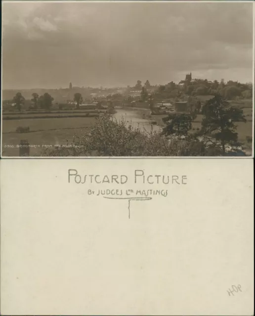 Bridgnorth From High Rock Judges 3305 RP Real Photo