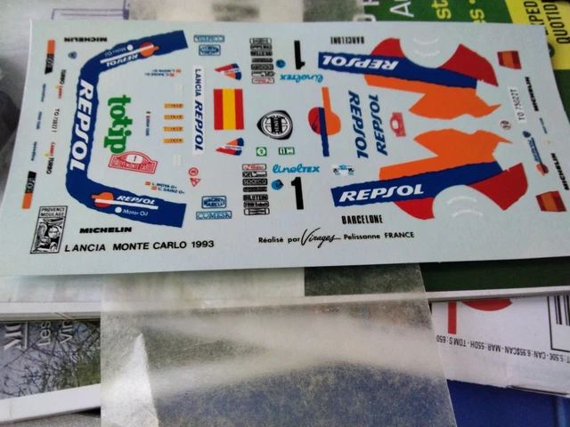 kit resine . Lancia  delta  HF . Provence moulage. 1/43.