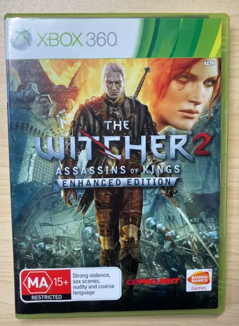 The Witcher 2:Assassins of Kings + Enhanced Edition PC Game Booklets  Windows Map