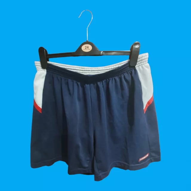 Umbro Pro Training Mens Shorts White/Blue/Red Size Xxl  38/40 Vintage