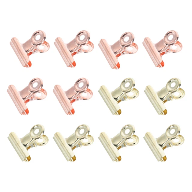 12 Pcs Shape Clip Fingernail Clamp Styling Gel Nail Art Kit Stereotypes